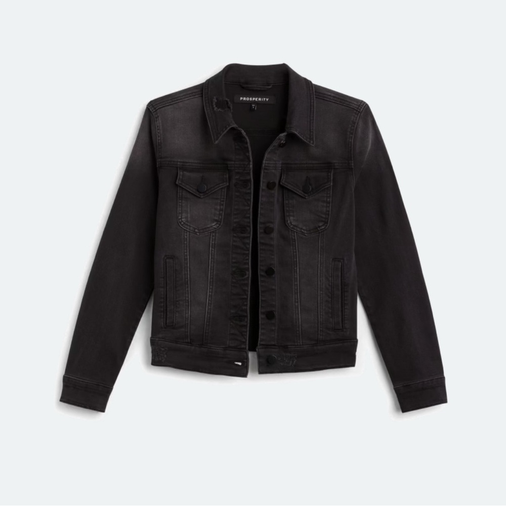 Women's Black Denim Jacket